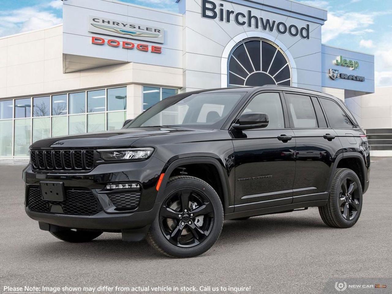 New 2024 Jeep Grand Cherokee Limited Black Appearance Package for sale in Winnipeg, MB