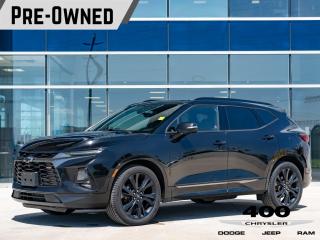Used 2019 Chevrolet Blazer LEATHER UPHOLSTERY I HEATED DOOR MIRRORS I NAVIGATION SYSTEM I LEATHER SHIFT KNOB I FOUR WHEEL INDEP for sale in Innisfil, ON