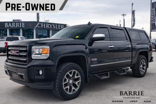 Used 2015 GMC Sierra 1500 SLT V8 ENGINE I CHROME ACCENTS I 4X4 DRIVETRAIN I TOUCHSCREEN DISPLAY WITH SMARTPHONE INTEGRATION for sale in Barrie, ON