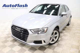 Used 2019 Audi A3 KOMFORT, AWD, TOIT OUVRANT, CAMERA, BLUETOOTH for sale in Saint-Hubert, QC