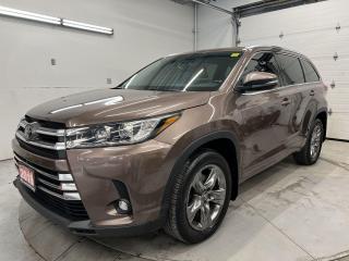 Used 2019 Toyota Highlander LIMITED AWD | PANO ROOF | LEATHER | 360 CAM | NAV for sale in Ottawa, ON