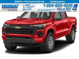 Feast your eyes on this brand new 2024 Chevrolet Colorado 4WD Z71. Boasting a powerful Turbocharged Gas I4 2.7L engine, this crew cab pickup is perfect for the adventurous spirit who loves a blend of comfort and power. Whether youre navigating the city streets of Winnipeg or taking on challenging terrains, this Colorado is built to perform.  Though this vehicle is new, it has been designed with the same commitment to quality and performance that Chevrolet is known for. Its robust engine ensures a smooth and powerful drive, making it an ideal choice for those who demand high performance from their vehicles.  As a crew cab pickup, this Colorado 4WD Z71 offers ample space for your crew and your cargo. Whether youre planning a fishing trip or a weekend getaway, this vehicle has got you covered. With its new condition, you can rest assured in the knowledge that this vehicle is ready to hit the road whenever you are.  At Murray Chevrolet Winnipeg, we pride ourselves on offering high-quality vehicles that are built to last. This 2024 Chevrolet Colorado 4WD Z71 is no exception. With only 10 km on the odometer, this vehicle is ready to embark on many adventures with its new owner. So why wait? Come and experience the power and comfort of this beauty for yourself today!  Dealer Permit #1740