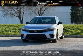 <meta charset=utf-8 />
<span><strong>2024 HONDA CIVIC SPORT</strong></span>

Comes with sunroof, backup camera, bluetooth, am/fm stereo, cruise control, apple carplay, heated seats, remote trunk release and many more features. 

HST and licensing will be extra

* $999 Financing fee conditions may apply*



Financing Available at as low as 7.69% O.A.C



We approve everyone-good bad credit, newcomers, students.



Previously declined by bank ? No problem !!



Let the experienced professionals handle your credit application.

<meta charset=utf-8 />
Apply for pre-approval today !!



At B TOWN AUTO SALES we are not only Concerned about selling great used Vehicles at the most competitive prices at our new location 6435 DIXIE RD unit 5, MISSISSAUGA, ON L5T 1X4. We also believe in the importance of establishing a lifelong relationship with our clients which starts from the moment you walk-in to the dealership. We,re here for you every step of the way and aims to provide the most prominent, friendly and timely service with each experience you have with us. You can think of us as being like ‘YOUR FAMILY IN THE BUSINESS’ where you can always count on us to provide you with the best automotive care.