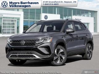 <b>19 Alloy Wheels!</b><br> <br> <br> <br>  This VW Taos is a daily driver thats anything but everyday. <br> <br>The VW Taos was built for the adventurer in all of us. With all the tech you need for a daily driver married to all the classic VW capability, this SUV can be your weekend warrior, too. Exceeding every expectation was the design motto for this compact SUV, and VW engineers delivered. For an SUV thats just right, check out this 2024 Volkswagen Taos.<br> <br> This platinum gray metallic SUV  has an automatic transmission and is powered by a  1.5L I4 16V GDI DOHC Turbo engine.<br> <br> Our Taoss trim level is Highline 4MOTION. This range-topping Highline 4MOTION trim features a dual-panel glass sunroof, BeatsAudio premium audio and leather upholstery. The standard features continue with adaptive cruise control, dual-zone climate control, remote engine start, lane keep assist with lane departure warning, and an upgraded 8-inch infotainment screen with inbuilt navigation, VW Car-Net services. Additional features include ventilated and heated front seats, a heated leatherette-wrapped steering wheel, remote keyless entry, and a wireless charging pad. Safety features include blind spot detection, front and rear collision mitigation, autonomous emergency braking, and a back-up camera. This vehicle has been upgraded with the following features: 19 Alloy Wheels. <br><br> <br>To apply right now for financing use this link : <a href=https://www.barrhavenvw.ca/en/form/new/financing-request-step-1/44 target=_blank>https://www.barrhavenvw.ca/en/form/new/financing-request-step-1/44</a><br><br> <br/>    4.99% financing for 84 months. <br> Buy this vehicle now for the lowest bi-weekly payment of <b>$280.74</b> with $0 down for 84 months @ 4.99% APR O.A.C. ( Plus applicable taxes -  $840 Documentation fee. Cash purchase selling price includes: Tire Stewardship ($20.00), OMVIC Fee ($12.50). (HST) are extra. </br>(HST), licence, insurance & registration not included </br>    ).  Incentives expire 2024-07-02.  See dealer for details. <br> <br> <br>LEASING:<br><br>Estimated Lease Payment: $236 bi-weekly <br>Payment based on 3.99% lease financing for 48 months with $0 down payment on approved credit. Total obligation $24,627. Mileage allowance of 16,000 KM/year. Offer expires 2024-07-02.<br><br><br>We are your premier Volkswagen dealership in the region. If youre looking for a new Volkswagen or a car, check out Barrhaven Volkswagens new, pre-owned, and certified pre-owned Volkswagen inventories. We have the complete lineup of new Volkswagen vehicles in stock like the GTI, Golf R, Jetta, Tiguan, Atlas Cross Sport, Volkswagen ID.4 electric vehicle, and Atlas. If you cant find the Volkswagen model youre looking for in the colour that you want, feel free to contact us and well be happy to find it for you. If youre in the market for pre-owned cars, make sure you check out our inventory. If you see a car that you like, contact 844-914-4805 to schedule a test drive.<br> Come by and check out our fleet of 40+ used cars and trucks and 90+ new cars and trucks for sale in Nepean.  o~o