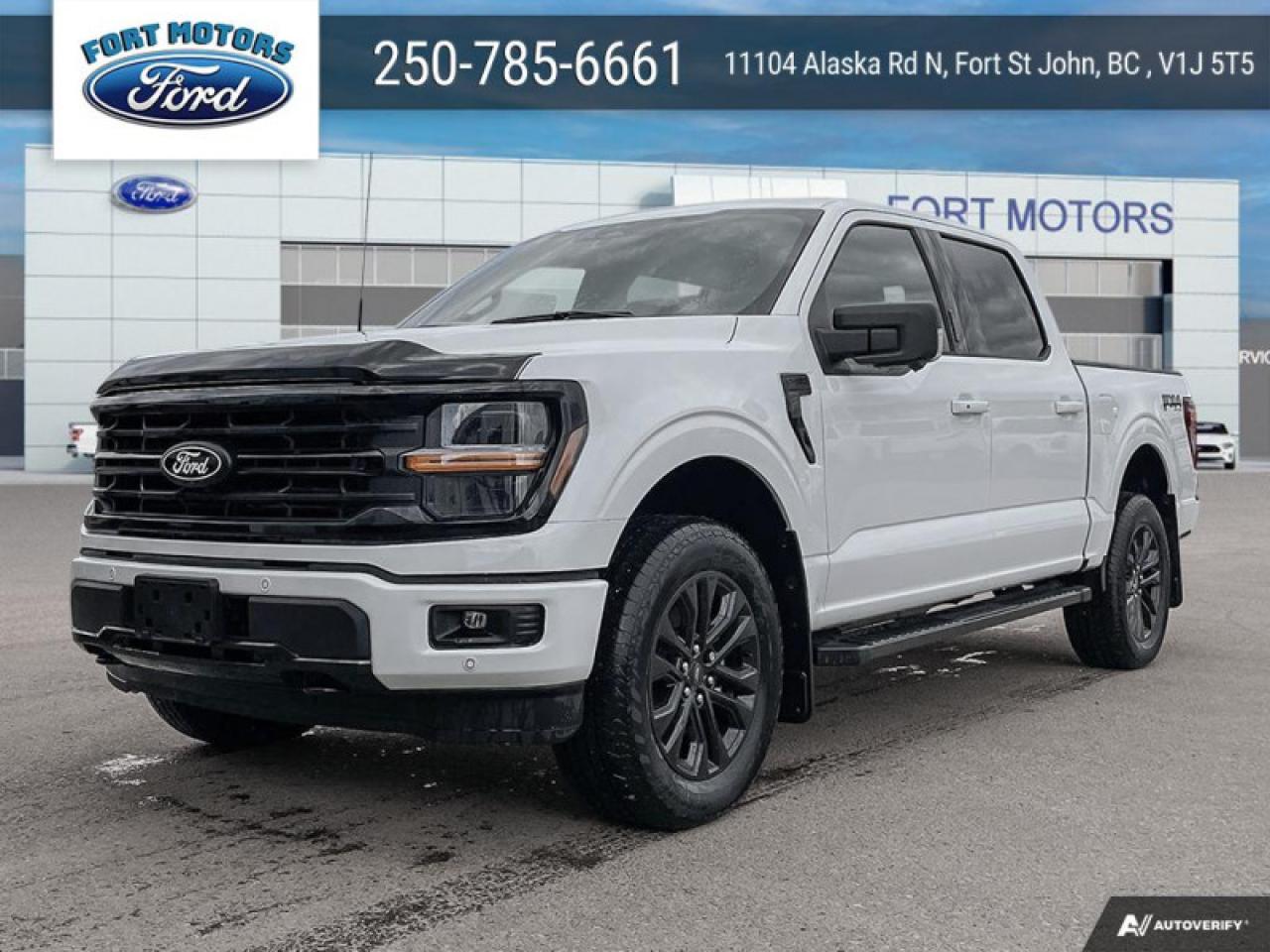 New 2024 Ford F-150 XLT  - Leather Seats - Premium Audio for sale in Fort St John, BC