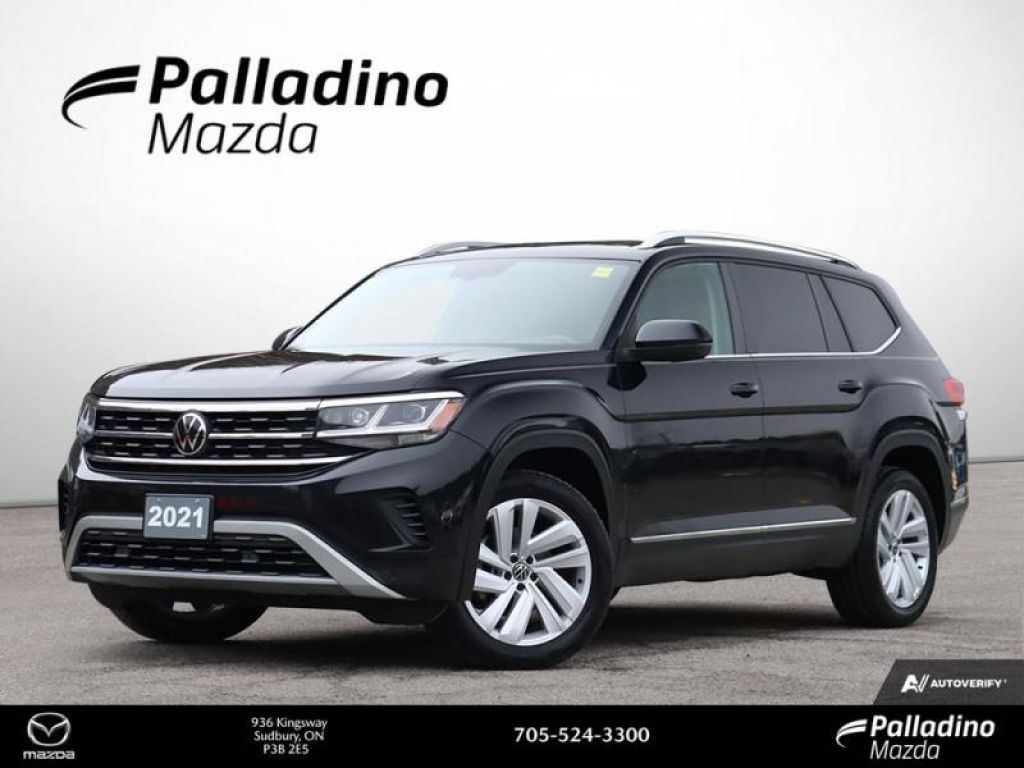 Used 2021 Volkswagen Atlas Highline 3.6 FSI - Cooled Seats for Sale in Sudbury, Ontario