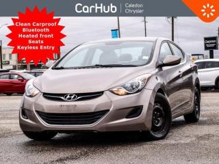 Used 2012 Hyundai Elantra GL Bluetooth Heated Front Seats Keyless Entry for sale in Bolton, ON