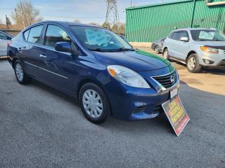 <p><span style=font-family: times new roman, times, serif; font-size: 12pt;><strong>**2012 NISSAN VERSA ! ACCIDENT FREE ! VERY CLEAN CAR AND SMOOTH DRIVE..!!*** </strong></span></p><p><span style=font-family: times new roman, times, serif; font-size: 12pt;>2012 NISSAN VERSA ONLY <strong>127,256 KMS </strong>JUST FOR <strong>$10,995.00</strong>. AUTOMATIC, POWER OPTIONS, CRUISE CONTROL, BLUETOOTH, CD PLAYER, AM/FM STEREO, PREMIUM SOUND SYSTEM, USB CONNECTION, FULLY LOADED, EXCELLENT CONDITION, ECONOMICAL AND RELIABLE SOUND ENGINE AND TRANSMISSION. THE VEHICLE COMES CERTIFIED WITH FREE HISTORY REPORT. NO HIDDEN CHARGES. PRICE + TAX + LICENSING. </span></p><p><span style=font-family: times new roman, times, serif; font-size: 12pt;>EXCLUSIVE IN-HOUSE FINANCING IS AVAILABLE BETWEEN DIRECTLY DEALER & THE CUSTOMER. NO BANKS INVOLVED! APPROVED ON THE SPOT WITH LOWEST DOWN-PAYMENT & EASY AFFORDABLE MONTHLY / WEEKLY / BI-WEEKLY PAYMENTS ACCORDING TO CUSTOMER’S BUDGET. VERY LOW PRICE. ASK ABOUT OUR WARRANTY PACKAGES. WE OFFER 1 TO 3 YEARS WARRANTY AT REASONABLE PRICES. </span></p><p class=MsoNormal style=mso-margin-top-alt: auto; mso-margin-bottom-alt: auto; line-height: normal;><span style=font-family: times new roman, times, serif; font-size: 12pt;><span style=color: #050505;>WE ARE A PROUD MEMBER OF UCDA AND OMVIC REGISTERED. OVER 18 + YEARS OF EXPERIENCE IN AUTOMOTIVE INDUSTRY. WE ALSO HAVE HUGE INVENTORY OF CERTIFIED IMPORTED / DOMESTIC VEHICLES TO CHOOSE FROM HONDA, TOYOTA, MAZDA, NISSAN, FORD, DODGE, VOLKSWAGEN, HYUNDAI, CHRYSLER AND MANY MORE MAKES AND MODELS TO SUIT YOUR STYLE, COMFORT AND NEEDS. WE ARE OPEN 7 DAYS A WEEK.</span></span></p><p><span style=font-family: times new roman, times, serif; font-size: 12pt;> </span></p><p class=MsoNormal style=mso-margin-top-alt: auto; mso-margin-bottom-alt: auto; line-height: normal;><span style=font-family: times new roman, times, serif; font-size: 12pt;><span style=color: #050505;>TO VIEW LATEST INVENTORY, PLEASE VISIT OUR WEBSITE AT www.precisionmotorsltd.com</span></span></p><p><span style=font-family: times new roman, times, serif; font-size: 12pt;> </span></p><p class=MsoNormal style=mso-margin-top-alt: auto; mso-margin-bottom-alt: auto; line-height: normal;><span style=font-family: times new roman, times, serif; font-size: 12pt;><span style=color: #050505;>LIKE OUR FACEBOOK PAGE TODAY, TO VIEW LATEST INVENTORY & CUSTOMERS TESTIMONIAL VIDEOS VISIT www.facebook.com/precisionmotorsltd</span></span></p><p><span style=font-family: times new roman, times, serif; font-size: 12pt;> </span></p><p class=MsoNormal style=mso-margin-top-alt: auto; mso-margin-bottom-alt: auto; line-height: normal;><span style=font-family: times new roman, times, serif; font-size: 12pt;><span style=color: #050505;>THIS VEHICLE CAN ONLY BE VIEWED OR TEST-DRIVEN BY APPOINTMENT.</span></span></p><p><span style=font-family: times new roman, times, serif; font-size: 12pt;> </span></p><p class=MsoNormal style=mso-margin-top-alt: auto; mso-margin-bottom-alt: auto; line-height: normal;><span style=font-family: times new roman, times, serif; font-size: 12pt;><span style=color: #050505;>FOR APPOINTMENTS, CALL INAM TODAY, AT 416-270-7657</span></span></p><p><span style=font-family: times new roman, times, serif; font-size: 12pt;> </span></p><p class=MsoNormal style=mso-margin-top-alt: auto; mso-margin-bottom-alt: auto; line-height: normal;><span style=font-family: times new roman, times, serif; font-size: 12pt;><span style=color: #050505;>TOLL FREE : 1 (877) 960-1826</span></span></p><p><span style=font-family: times new roman, times, serif; font-size: 12pt;> </span></p><p class=MsoNormal style=mso-margin-top-alt: auto; mso-margin-bottom-alt: auto; line-height: normal;><span style=font-family: times new roman, times, serif; font-size: 12pt;><span style=color: #050505;>EMAIL US AT : inamq@hotmail.com</span></span></p><p><span style=font-family: times new roman, times, serif; font-size: 12pt;> </span></p><p class=MsoNormal style=mso-margin-top-alt: auto; mso-margin-bottom-alt: auto; line-height: normal;><span style=font-family: times new roman, times, serif; font-size: 12pt;><span style=color: #050505;>VISIT OUR WEBSITE AT: www.precisionmotorsltd.com</span></span></p><p class=MsoNormal style=mso-margin-top-alt: auto; mso-margin-bottom-alt: auto; line-height: normal;><span style=font-family: times new roman, times, serif; font-size: 12pt;><span style=color: #050505;><span style=color: #000000; font-family: -apple-system, BlinkMacSystemFont, Segoe UI, Roboto, Oxygen, Ubuntu, Cantarell, Open Sans, Helvetica Neue, sans-serif; font-size: medium;>Location : </span><span style=background-color: #ffffff; color: #222222; font-family: times new roman, serif; font-size: 13.3333px;>643 Parkdale Avenue North, Hamilton ON L8H 5Z1</span></span></span></p>