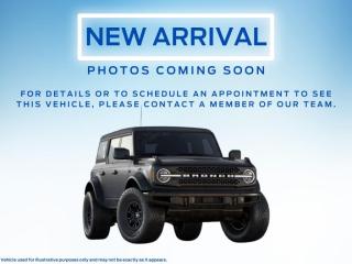 <b>Leather Seats, Navigation, 18 Aluminum Wheels!</b><br> <br> <br> <br>  With cool retro-styling, innovative features and impressive off-road capability, this legendary 2024 Ford Bronco has very little to prove. <br> <br>With a nostalgia-inducing design along with remarkable on-road driving manners with supreme off-road capability, this 2024 Ford Bronco is indeed a jack of all trades and masters every one of them. Durable build materials and functional engineering coupled with modern day infotainment and driver assistive features ensure that this iconic vehicle takes on whatever you can throw at it. Want an SUV that can genuinely do it all and look good while at it? Look no further than this 2024 Ford Bronco!<br> <br> This carbonized grey metallic SUV  has a 10 speed automatic transmission and is powered by a  275HP 2.3L 4 Cylinder Engine.<br> <br> Our Broncos trim level is Outer Banks. This Bronco Outer Banks takes things to a whole new level, with polished aluminum wheels, body colored fender flares, door handles and power heated side mirrors, along with LED headlights with high beam assist, front fog lights, and upgraded LED brake lights. This rugged off-roader also treats you with amazing comfort and connectivity features that include heated front seats, remote engine start, dual-zone climate control, front and rear cupholders, and an upgraded infotainment system with Apple CarPlay, Android Auto, SiriusXM and inbuilt navigation, to get you back home from your off-road adventures. Road safety is assured thanks to a suite of systems including blind spot detection, pre-collision assist with pedestrian detection and cross-traffic alert, lane keeping assist with lane departure warning, rear parking sensors, and driver monitoring alert. Additional features include proximity keyless entry with push button start, trail control, trail turn assist, and so much more. This vehicle has been upgraded with the following features: Leather Seats, Navigation, 18 Aluminum Wheels. <br><br> View the original window sticker for this vehicle with this url <b><a href=http://www.windowsticker.forddirect.com/windowsticker.pdf?vin=1FMDE8BH1RLA10340 target=_blank>http://www.windowsticker.forddirect.com/windowsticker.pdf?vin=1FMDE8BH1RLA10340</a></b>.<br> <br>To apply right now for financing use this link : <a href=https://www.bourgeoismotors.com/credit-application/ target=_blank>https://www.bourgeoismotors.com/credit-application/</a><br><br> <br/> 4.99% financing for 84 months.  Incentives expire 2024-04-30.  See dealer for details. <br> <br>Discount on vehicle represents the Cash Purchase discount applicable and is inclusive of all non-stackable and stackable cash purchase discounts from Ford of Canada and Bourgeois Motors Ford and is offered in lieu of sub-vented lease or finance rates. To get details on current discounts applicable to this and other vehicles in our inventory for Lease and Finance customer, see a member of our team. </br></br>Discover a pressure-free buying experience at Bourgeois Motors Ford in Midland, Ontario, where integrity and family values drive our 78-year legacy. As a trusted, family-owned and operated dealership, we prioritize your comfort and satisfaction above all else. Our no pressure showroom is lead by a team who is passionate about understanding your needs and preferences. Located on the shores of Georgian Bay, our dealership offers more than just vehiclesits an experience rooted in community, trust and transparency. Trust us to provide personalized service, a diverse range of quality new Ford vehicles, and a seamless journey to finding your perfect car. Join our family at Bourgeois Motors Ford and let us redefine the way you shop for your next vehicle.<br> Come by and check out our fleet of 90+ used cars and trucks and 160+ new cars and trucks for sale in Midland.  o~o