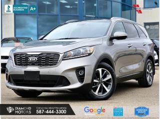 3.3L 6 CYLINDER ENGINE, NO ACCIDENTS, LEATHER, 7 SEATS, HEATED SEATS, APPLE CARPLAY, ANDROID AUTO, HEATED STEERING WHEEL, WIRELESS PHONE CHARGER, PANORAMIC ROOF, PUSH START, KEYLESS ENTRY, BACKUP CAMERA, AND MUCH MORE! <br/> <br/>  <br/> Just Arrived 2019 KIA Sorento EX V6 AWD Silver has 36,264 KM on it. 3.3L 6 Cylinder Engine engine, All-Wheel Drive, Automatic transmission, 5 Seater passengers, on special price for . <br/> <br/>  <br/> Book your appointment today for Test Drive. We offer contactless Test drives & Virtual Walkarounds. Stock Number: 24045-SBC <br/> <br/>  <br/> Diamond Motors has built a reputation for serving you, our customers. Being honest and selling quality pre-owned vehicles at competitive & affordable prices. Whenever you deal with us, you know you get to deal and speak directly with the owners. This means unique personalized customer service to meet all your needs. No high-pressure sales tactics, only upfront advice. <br/> <br/>  <br/> Why choose us? <br/>  <br/> Certified Pre-Owned Vehicles <br/> Family Owned & Operated <br/> Finance Available <br/> Extended Warranty <br/> Vehicles Priced to Sell <br/> No Pressure Environment <br/> Inspection & Carfax Report <br/> Professionally Detailed Vehicles <br/> Full Disclosure Guaranteed <br/> AMVIC Licensed <br/> BBB Accredited Business <br/> CarGurus Top-rated Dealer 2022 <br/> <br/>  <br/> Phone to schedule an appointment @ 587-444-3300 or simply browse our inventory online www.diamondmotors.ca or come and see us at our location at <br/> 3403 93 street NW, Edmonton, T6E 6A4 <br/> <br/>  <br/> To view the rest of our inventory: <br/> www.diamondmotors.ca/inventory <br/> <br/>  <br/> All vehicle features must be confirmed by the buyer before purchase to confirm accuracy. All vehicles have an inspection work order and accompanying Mechanical fitness assessment. All vehicles will also have a Carproof report to confirm vehicle history, accident history, salvage or stolen status, and jurisdiction report. <br/>