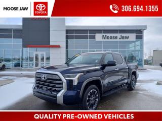 Used 2023 Toyota Tundra Limited LOCAL PURCHASE WITH ONLY 12,731 KMS!! VERY POPULAR LIMITED PACKAGE WITH BONUS RUNNING BOARDS for sale in Moose Jaw, SK
