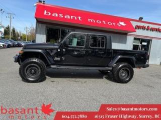 Used 2021 Jeep Gladiator Overland, Lifted, Wheel Pkg, Driver Assist, Low KM for sale in Surrey, BC