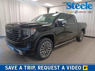 Our 2024 GMC Sierra 1500 Denali Ultimate Crew Cab 4X4 is exclusively luxurious in Onyx Black! Motivated by a 6.2 Litre V8 offering 420hp to a 10 Speed Automatic transmission. This Four Wheel Drive truck also has adaptive ride control and a Denali suspension for comfortable capability, and it sees approximately 11.8L/100km on the highway. Expressive exterior details include a power sunroof, LED lighting, power running boards, bold 22-inch wheels, a MultiPro tailgate with built-in Kicker audio, a spray-on bedliner, and an active exhaust system with a Sport mode. Sophisticated amenities surround you in our Denali Ultimate cabin. It shows off heated/ventilated leather power front and heated rear seats, a heated leather power steering wheel, dual-zone automatic climate control, remote start, and a Bose Centerpoint audio system. Take command of your days with a 13.4-inch touchscreen, a 12.3-inch driver display, WiFi compatibility, Google Built-In, wireless Android Auto®/Apple CarPlay®, Bluetooth®, wireless charging, and voice control. Discover the luxury of intelligent GMC safety with a head-up display, digital rearview mirror, front/rear auto braking, trailer blind-spot monitoring, HD surround vision with a bed-view camera, adaptive cruise control, lane-keeping assistance, and more. Crafted to exceed expectations, our Sierra 1500 Denali Ultimate is an excellent choice! Save this Page and Call for Availability. We Know You Will Enjoy Your Test Drive Towards Ownership! Metros Premier Credit Specialist Team Good/Bad/New Credit? Divorce? Self-Employed?