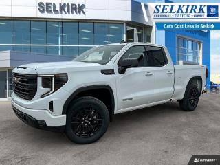 <b>Aluminum Wheels,  Remote Start,  Apple CarPlay,  Android Auto,  Streaming Audio!</b><br> <br> <br> <br>  Astoundingly advanced and exceedingly premium, this 2024 GMC Sierra 1500 is designed for pickup excellence. <br> <br>This 2024 GMC Sierra 1500 stands out in the midsize pickup truck segment, with bold proportions that create a commanding stance on and off road. Next level comfort and technology is paired with its outstanding performance and capability. Inside, the Sierra 1500 supports you through rough terrain with expertly designed seats and robust suspension. This amazing 2024 Sierra 1500 is ready for whatever.<br> <br> This summit white Extended Cab 4X4 pickup   has an automatic transmission and is powered by a  310HP 2.7L 4 Cylinder Engine.<br> <br> Our Sierra 1500s trim level is Elevation. Upgrading to this GMC Sierra 1500 Elevation is a great choice as it comes loaded with a monochromatic exterior featuring a black gloss grille and unique aluminum wheels, a massive 13.4 inch touchscreen display with wireless Apple CarPlay and Android Auto, wireless streaming audio, SiriusXM, plus a 4G LTE hotspot. Additionally, this pickup truck also features IntelliBeam LED headlights, remote engine start, forward collision warning and lane keep assist, a trailer-tow package, LED cargo area lighting, teen driver technology plus so much more! This vehicle has been upgraded with the following features: Aluminum Wheels,  Remote Start,  Apple Carplay,  Android Auto,  Streaming Audio,  Teen Driver,  Locking Tailgate. <br><br> <br>To apply right now for financing use this link : <a href=https://www.selkirkchevrolet.com/pre-qualify-for-financing/ target=_blank>https://www.selkirkchevrolet.com/pre-qualify-for-financing/</a><br><br> <br/> Weve discounted this vehicle $2771. Total  cash rebate of $3200 is reflected in the price. Credit includes $2,300 Non Stackable Delivery Allowance  Incentives expire 2024-05-31.  See dealer for details. <br> <br>Selkirk Chevrolet Buick GMC Ltd carries an impressive selection of new and pre-owned cars, crossovers and SUVs. No matter what vehicle you might have in mind, weve got the perfect fit for you. If youre looking to lease your next vehicle or finance it, we have competitive specials for you. We also have an extensive collection of quality pre-owned and certified vehicles at affordable prices. Winnipeg GMC, Chevrolet and Buick shoppers can visit us in Selkirk for all their automotive needs today! We are located at 1010 MANITOBA AVE SELKIRK, MB R1A 3T7 or via phone at 204-482-1010.<br> Come by and check out our fleet of 80+ used cars and trucks and 180+ new cars and trucks for sale in Selkirk.  o~o