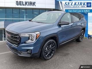 <b>Leather Seats,  Heated Steering Wheel,  Power Liftgate,  Heated Seats,  Apple CarPlay!</b><br> <br>    From the impressive practicality to striking styling this 2024 GMC Terrain makes every day better. This  2024 GMC Terrain is fresh on our lot in Selkirk. <br> <br>From endless details that drastically improve this SUVs usability, to striking style and amazing capability, this 2024 Terrain is exactly what you expect from a GMC SUV. The interior has a clean design, with upscale materials like soft-touch surfaces and premium trim. You cant go wrong with this SUV for all your family hauling needs.This  SUV has 17,120 kms. Its  downpour metallic in colour  . It has a 9 speed automatic transmission and is powered by a  175HP 1.5L 4 Cylinder Engine. <br> <br> Our Terrains trim level is SLT. Stepping up to this loaded Terrain SLT is a great choice as it comes loaded with leather front seats with memory settings, a large colour touchscreen infotainment system featuring wireless Apple CarPlay, Android Auto and SiriusXM plus its also 4G LTE hotspot capable. This Terrain SLT also includes a power rear liftgate, stylish aluminum wheels, a leather-wrapped steering wheel, Teen Driver technology, a remote engine starter, an HD rear vision camera, lane keep assist with lane departure warning, forward collision alert, LED signature lighting, StabiliTrak with hill descent control, power driver and passenger seats and a 60/40 split-folding rear seat to make hauling large items a breeze. This vehicle has been upgraded with the following features: Leather Seats,  Heated Steering Wheel,  Power Liftgate,  Heated Seats,  Apple Carplay,  Android Auto,  Remote Start. <br> <br>To apply right now for financing use this link : <a href=https://www.selkirkchevrolet.com/pre-qualify-for-financing/ target=_blank>https://www.selkirkchevrolet.com/pre-qualify-for-financing/</a><br><br> <br/><br>Selkirk Chevrolet Buick GMC Ltd carries an impressive selection of new and pre-owned cars, crossovers and SUVs. No matter what vehicle you might have in mind, weve got the perfect fit for you. If youre looking to lease your next vehicle or finance it, we have competitive specials for you. We also have an extensive collection of quality pre-owned and certified vehicles at affordable prices. Winnipeg GMC, Chevrolet and Buick shoppers can visit us in Selkirk for all their automotive needs today! We are located at 1010 MANITOBA AVE SELKIRK, MB R1A 3T7 or via phone at 204-482-1010.<br> Come by and check out our fleet of 90+ used cars and trucks and 210+ new cars and trucks for sale in Selkirk.  o~o