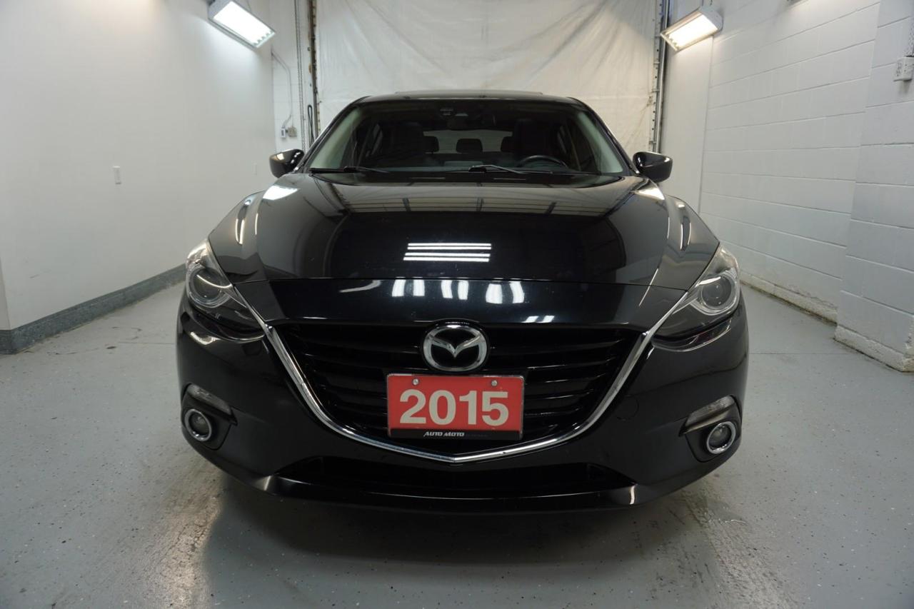 2015 Mazda MAZDA3 GT CERTIFIED *FREE ACCIDENT* NAVI CAMERA SUNROOF BLIND SPOT HEADS UP DISPLAY PADDLE SHIFTERS - Photo #2