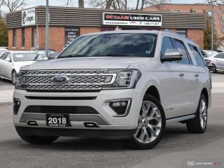 Used 2018 Ford Expedition Max Platinum 4WD for sale in Scarborough, ON