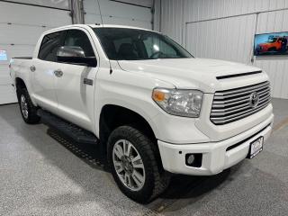 Used 2015 Toyota Tundra Platinum CrewMax 5.7L 4WD for sale in Brandon, MB