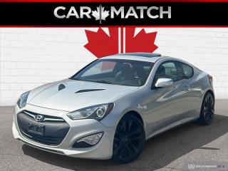 Used 2016 Hyundai Genesis Coupe PREMIUM / V6 - MANUAL / ROOF /  LEATHER / NAV for sale in Cambridge, ON
