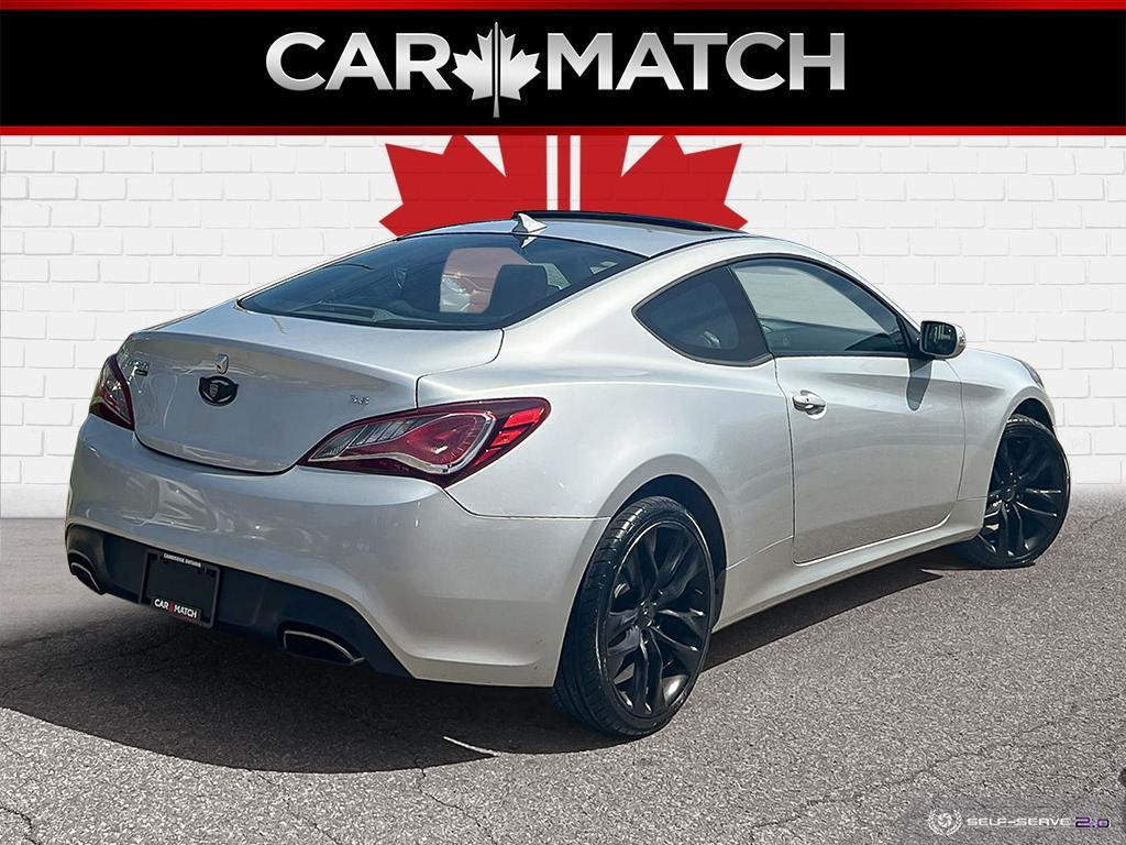 2016 Hyundai Genesis Coupe PREMIUM / V6 - MANUAL / ROOF /  LEATHER / NAV - Photo #4