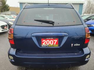 2007 Pontiac Vibe AUTO, ACCIDENT FREE, A/C, POWER GROUP ONLY 103 KM - Photo #5
