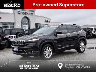 Used 2016 Jeep Cherokee Limited for sale in Chatham, ON