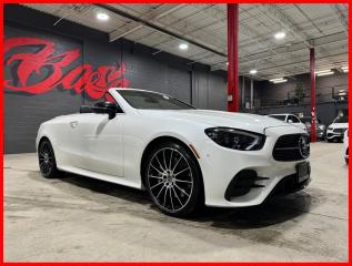 <div>***SOLD***</div><div><br /></div><div>Designo Diamond White Metallic Exterior On Black Leather Interior, A Dark Open-Pore Ash Wood Trim, And A Black Soft Top.</div><div><br /></div><div>Single Owner, Local Ontario Vehicle, Certified, And A Balance Of Mercedes-Benz Warranty June 2025/80,000Km.</div><div></div><div>Financing And Extended Warranty Options Available, Trade-Ins Are Welcome!</div><div></div><div>This 2021 Mercedes-Benz E450 4MATIC Cabriolet Is Loaded With A Premium Package, Intelligent Drive Package, Technology Package, Night Package, Dash Cam (Forward Facing), And Upgraded 20" AMG Multi-Spoke Bicolour Alloy Wheels.</div><div></div><div>Packages Include Foot Activated Trunk/Tailgate Release, Parking Package, Warmth Comfort Package, Climate Comfort Front Seats, 360 Camera, Burmester Surround Sound System, KEYLESS-GO Package, KEYLESS-GO, Enhanced Heated Front Seats, Front Heated Armrests, Head-Up Display, Lighting Package, Active MULTIBEAM LED Lighting System, Adaptive Highbeam Assist (AHA) PLUS, Active Blind Spot Assist, Active Lane Keeping Assist and PRE-SAFE PLUS, Active Distance Assist DISTRONIC, Active Steering Assist, Active Speed Limit Assist, Enhanced Stop & Go, Active Lane Change Assist, Route-Based Speed Adaptation, Advanced Driving Assistance Package, And More!</div><div></div><div>We Do Not Charge Any Additional Fees For Certification, Its Just The Price Plus HST And Licencing.</div><div>Follow Us On Instagram, And Facebook.</div><div></div><div>Dont Worry About Rain, Or Snow, Come Into Our 20,000sqft Indoor Showroom, We Have Been In Business For A Decade, With Many Satisfied Clients That Keep Coming Back, And Refer Their Friends And Family. We Are Confident You Will Have An Enjoyable Shopping Experience At AutoBase. If You Have The Chance Come In And Experience AutoBase For Yourself.</div>
