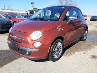 Used 2014 Fiat 500 Lounge, Lthr, Sunroof, Htd Seats, Park Assist for sale in Edmonton, AB