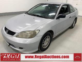 Used 2005 Honda Civic DX for sale in Calgary, AB