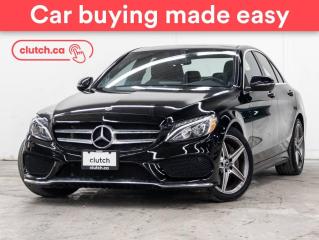 Used 2018 Mercedes-Benz C-Class C 300 4Matic AWD  w/ Rearview Cam, Bluetooth, Nav for sale in Toronto, ON