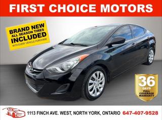 Used 2013 Hyundai Elantra GL~AUTOMATIC, FULLY CERTIFIED WITH WARRANTY!!!!~ for sale in North York, ON