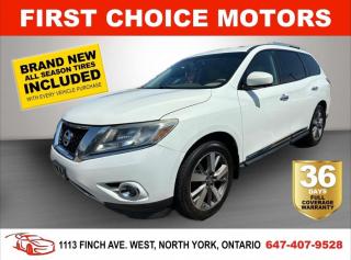 Used 2013 Nissan Pathfinder PLATINUM ~AUTOMATIC, FULLY CERTIFIED WITH WARRANTY for sale in North York, ON