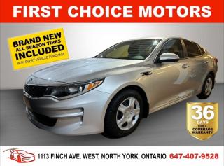 Used 2016 Kia Optima LX ~AUTOMATIC, FULLY CERTIFIED WITH WARRANTY!!!~ for sale in North York, ON