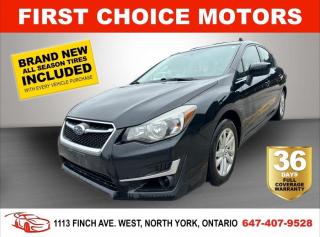 Used 2016 Subaru Impreza 2.0I ~MANUAL, FULLY CERTIFIED WITH WARRANTY!!!~ for sale in North York, ON