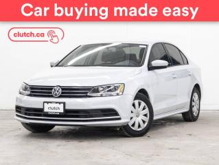 Used 2017 Volkswagen Jetta Sedan Trendline+ w/ Connectivity Pkg w/ Apple CarPlay & Android Auto, Bluetooth, Backup Cam for sale in Bedford, NS