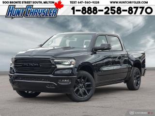 Used 2024 RAM 1500 SPORT | NIGHT | LTHR | 12in | PANO | PWRD BRDS & M for sale in Milton, ON