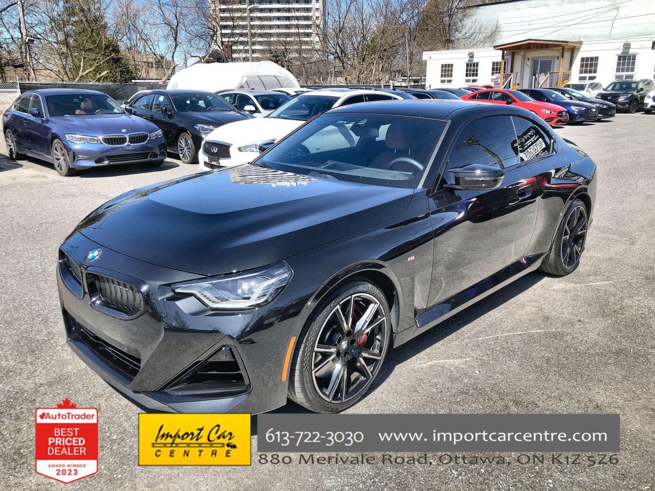 Used 2023 BMW M2 40 i xDrive ONLY 9,091KMS!!  M SPORTS PKG PRO, M SPOR for sale in Ottawa, ON