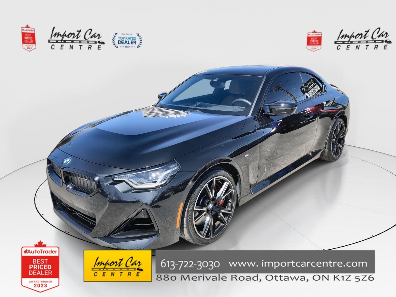 Used 2023 BMW M2 40 i xDrive ONLY 9,091KMS!!  M SPORTS PKG PRO, M SPOR for sale in Ottawa, ON