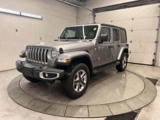 SAHARA UNLIMITED 4x4 W/ NAV & SOUND GROUP, COLD WEATHER GROUP AND PREMIUM HARD TOP! This vehicle just landed and is awaiting a full detail and photo shoot. Contact us and book your road test today!