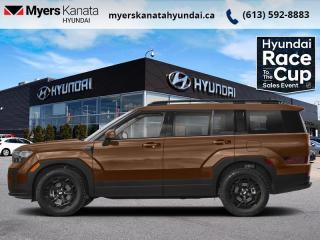 <b>Sunroof,  Heated Seats,  Heated Steering Wheel,  Power Liftgate,  Adaptive Cruise Control!</b><br> <br> <br> <br>  Greetings. <br> <br><br> <br> This earthy brass SUV  has an automatic transmission and is powered by a  277HP 2.5L 4 Cylinder Engine.<br> <br> Our Santa Fes trim level is XRT. Standard features on this Santa FE XRT include a glass sunroof, a power liftgate for rear cargo access, heated front seats, a heated steering wheel, adaptive cruise control, and a 12.3-inch screen with Apple CarPlay and Android Auto. Safety features also include blind spot detection, lane keep assist with lane departure warning, front and rear parking sensors, and front and rear collision mitigation. This vehicle has been upgraded with the following features: Sunroof,  Heated Seats,  Heated Steering Wheel,  Power Liftgate,  Adaptive Cruise Control,  Remote Start,  Lane Keep Assist. <br><br> <br>To apply right now for financing use this link : <a href=https://www.myerskanatahyundai.com/finance/ target=_blank>https://www.myerskanatahyundai.com/finance/</a><br><br> <br/>    6.99% financing for 96 months. <br> Buy this vehicle now for the lowest weekly payment of <b>$175.88</b> with $0 down for 96 months @ 6.99% APR O.A.C. ( Plus applicable taxes -  $2596 and licensing fees    ).  Incentives expire 2024-04-30.  See dealer for details. <br> <br>This vehicle is located at Myers Kanata Hyundai 400-2500 Palladium Dr Kanata, Ontario. <br><br> Come by and check out our fleet of 30+ used cars and trucks and 50+ new cars and trucks for sale in Kanata.  o~o