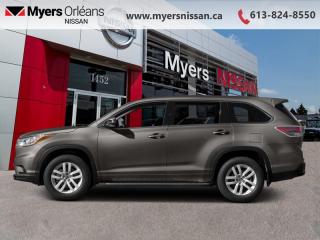Used 2016 Toyota Highlander LE  -  Bluetooth for sale in Orleans, ON