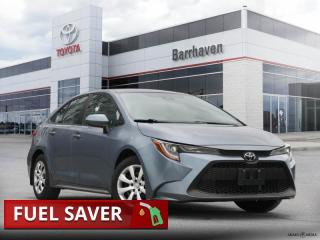 <b>Low Mileage, Heated Seats,  Blind Spot Detection,  Lane Keep Assist,  LED Lights,  Apple CarPlay!</b><br> <br>  Compare at $24438 - Our Live Market Price is just $23498! <br> <br>   This Toyota Corolla is hard to pass up with its modern design and advanced safety features. This  2020 Toyota Corolla is fresh on our lot in Ottawa. <br> <br>Loaded with premium safety features, this Toyota Corolla also offers assertive style and performance that thrills. Thanks to its powerful yet efficient engine, this amazing compact sedan yeilds incredible fuel economy in a fun to drive package. With seating for five and a folding rear seat, it comes with plenty of extra space for family, friends or extra cargo when needed. Built with the quality and reliability you expect, this Corolla brings an iconic name into the future with ease.This low mileage  sedan has just 42,493 kms. Its  celestite in colour  . It has an automatic transmission and is powered by a  139HP 1.8L 4 Cylinder Engine.  It may have some remaining factory warranty, please check with dealer for details. <br> <br> Our Corollas trim level is LE. Upgrading to this Corolla LE is a great decision as it comes with heated front seats, automatic climate control, sleek Bi-LED headlights, a larger 8 inch touchscreen display featuring Scout GPS Link, Apple CarPlay, advanced voice recognition, 6 speakers, next gen USB 2.0 audio ports, wireless streaming audio, SIRI Eyes Free and a crisp rear view camera. Additional features include blind spot detection, remote keyless entry, Toyota Safety Sense, dynamic radar cruise control, lane departure warning with lane steering assist, power windows, power adjustable heated mirrors and much more. This vehicle has been upgraded with the following features: Heated Seats,  Blind Spot Detection,  Lane Keep Assist,  Led Lights,  Apple Carplay,  Adaptive Cruise Control,  Streaming Audio. <br> <br>To apply right now for financing use this link : <a href=https://www.myersbarrhaventoyota.ca/quick-approval/ target=_blank>https://www.myersbarrhaventoyota.ca/quick-approval/</a><br><br> <br/><br> Buy this vehicle now for the lowest bi-weekly payment of <b>$179.71</b> with $0 down for 84 months @ 9.99% APR O.A.C. ( Plus applicable taxes -  Plus applicable fees   ).  See dealer for details. <br> <br>At Myers Barrhaven Toyota we pride ourselves in offering highly desirable pre-owned vehicles. We truly hand pick all our vehicles to offer only the best vehicles to our customers. No two used cars are alike, this is why we have our trained Toyota technicians highly scrutinize all our trade ins and purchases to ensure we can put the Myers seal of approval. Every year we evaluate 1000s of vehicles and only 10-15% meet the Myers Barrhaven Toyota standards. At the end of the day we have mutual interest in selling only the best as we back all our pre-owned vehicles with the Myers *LIFETIME ENGINE TRANSMISSION warranty. Thats right *LIFETIME ENGINE TRANSMISSION warranty, were in this together! If we dont have what youre looking for not to worry, our experienced buyer can help you find the car of your dreams! Ever heard of getting top dollar for your trade but not really sure if you were? Here we leave nothing to chance, every trade-in we appraise goes up onto a live online auction and we get buyers coast to coast and in the USA trying to bid for your trade. This means we simultaneously expose your car to 1000s of buyers to get you top trade in value. <br>We service all makes and models in our new state of the art facility where you can enjoy the convenience of our onsite restaurant, service loaners, shuttle van, free Wi-Fi, Enterprise Rent-A-Car, on-site tire storage and complementary drink. Come see why many Toyota owners are making the switch to Myers Barrhaven Toyota. <br>*LIFETIME ENGINE TRANSMISSION WARRANTY NOT AVAILABLE ON VEHICLES WITH KMS EXCEEDING 140,000KM, VEHICLES 8 YEARS & OLDER, OR HIGHLINE BRAND VEHICLE(eg. BMW, INFINITI. CADILLAC, LEXUS...) o~o