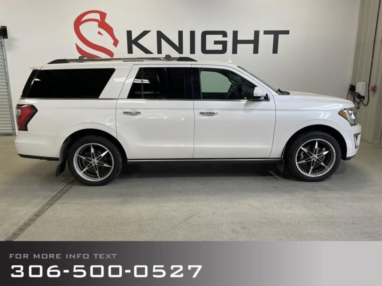 Used 2018 Ford Expedition Limited Max with Dvd System & Aftermarket Rims- Call For Details! for sale in Moose Jaw, SK