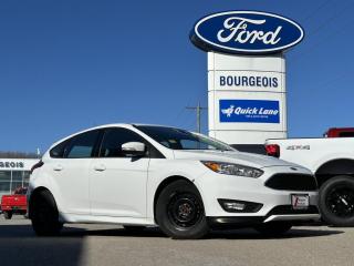 <b>Low Mileage, Bluetooth,  Remote Keyless Entry,  SYNC,  Aluminum Wheels,  Air Conditioning!</b><br> <br> Gear up for winter with Bourgeois Motors Ford! Throughout November, when you purchase, lease, or finance any in-stock new or pre-owned vehicle you can take advantage of our volume discount pricing on winter wheel and tire packages! Speak with your sales consultant to find out how you can get a grip on winter driving while keeping your cash in your pockets. Stay ahead of winter and your budget at Bourgeois Motors Ford! <br> <br> Compare at $13385 - Our Price is just $12995! <br> <br>   The Ford Focus is a smart, agile machine thats as efficient as it is fun to drive. Plenty of room, lots of tech, and a great looking package make this an attractive compact. This  2016 Ford Focus is fresh on our lot in Midland. <br> <br>Most compact cars focus on value and efficiency, but this Ford Focus adds a fun to drive factor that comes as a pleasant surprise. An attractive car inside and out, the Ford Focus is a standout in a competitive segment.This low mileage  hatchback has just 65,000 kms. Its  oxford white in colour  . It has a 6 speed automatic transmission and is powered by a  160HP 2.0L 4 Cylinder Engine.  It may have some remaining factory warranty, please check with dealer for details. <br> <br> Our Focuss trim level is SE. The SE trim is a great blend of features and value. This Focus includes features like SYNC infotainment with Bluetooth and an aux jack, 60/40 split rear folding seats to maximize cargo space, cruise control, power windows, steering wheel audio controls, two USB ports, remote keyless entry, 16-inch aluminum wheels, and automatic halogen headlights. Safety features include blind spot mirrors, seven airbags, and more. This vehicle has been upgraded with the following features: Bluetooth,  Remote Keyless Entry,  Sync,  Aluminum Wheels,  Air Conditioning,  Cruise Control . <br> To view the original window sticker for this vehicle view this <a href=http://www.windowsticker.forddirect.com/windowsticker.pdf?vin=1FADP3K28GL392625 target=_blank>http://www.windowsticker.forddirect.com/windowsticker.pdf?vin=1FADP3K28GL392625</a>. <br/><br> <br>To apply right now for financing use this link : <a href=https://www.bourgeoismotors.com/credit-application/ target=_blank>https://www.bourgeoismotors.com/credit-application/</a><br><br> <br/><br>At Bourgeois Motors Ford in Midland, Ontario, we proudly present the regions most expansive selection of used vehicles, ensuring youll find the perfect ride in our shared inventory. With a network of dealers serving Midland and Parry Sound, your ideal vehicle is within reach. Experience a stress-free shopping journey with our family-owned and operated dealership, where your needs come first. For over 78 years, weve been committed to serving Midland, Parry Sound, and nearby communities, building trust and providing reliable, quality vehicles. Discover unmatched value, exceptional service, and a legacy of excellence at Bourgeois Motors Fordwhere your satisfaction is our priority.Please note that our inventory is shared between our locations. To avoid disappointment and to ensure that were ready for your arrival, please contact us to ensure your vehicle of interest is waiting for you at your preferred location. <br> Come by and check out our fleet of 90+ used cars and trucks and 200+ new cars and trucks for sale in Midland.  o~o