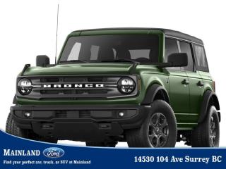 New 2024 Ford Bronco Big Bend for sale in Surrey, BC