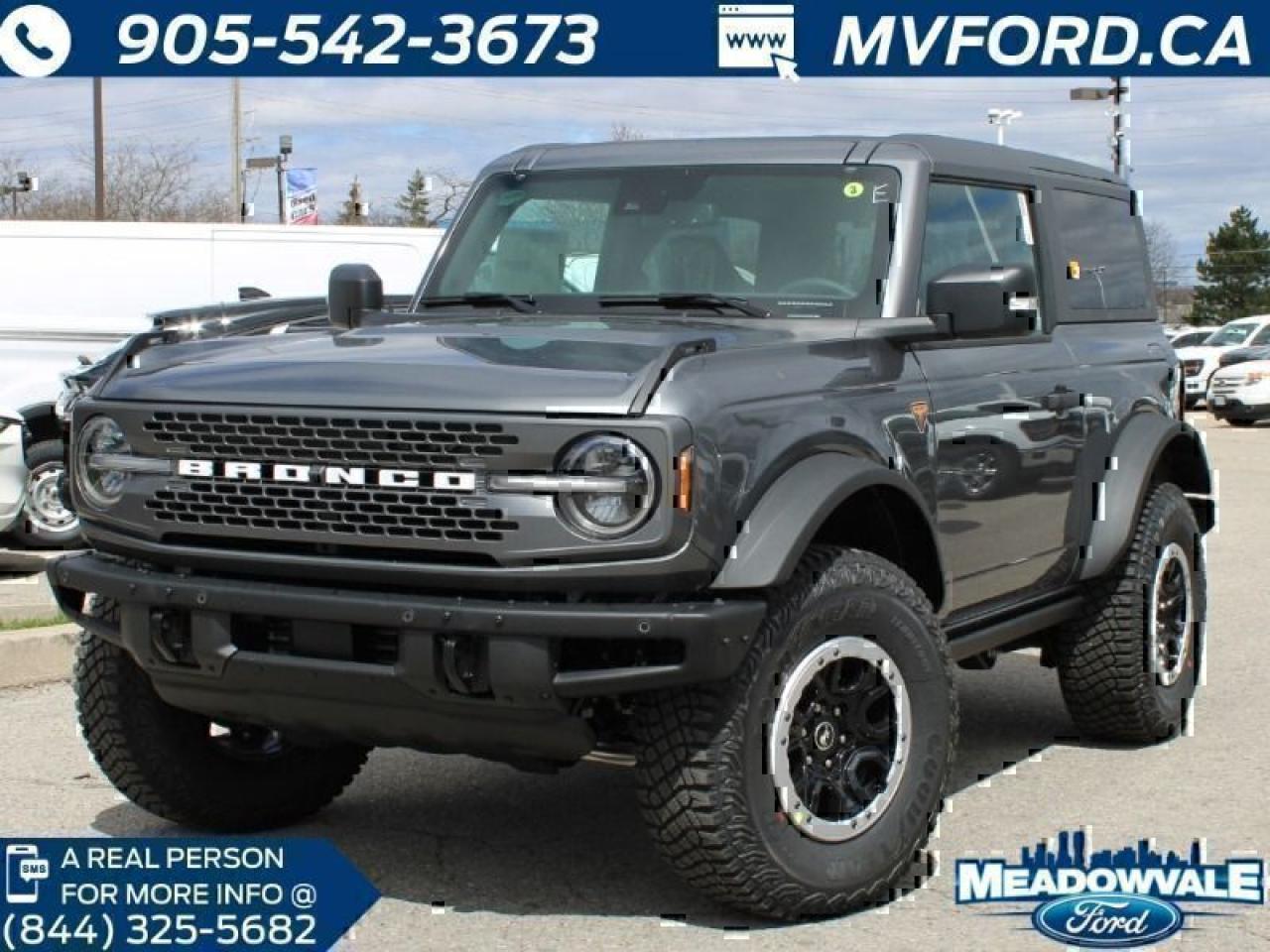 New 2024 Ford Bronco Badlands for sale in Mississauga, ON