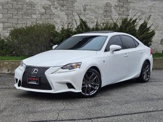 Used 2016 Lexus IS 300 F SPORT-AWD-RED LEATHER-NAVIGATION-LOADED for sale in Toronto, ON