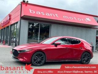 Used 2020 Mazda MAZDA3 Sport AWD, GT, Low KMs, HUD, Sunroof, Heated Seats! for sale in Surrey, BC