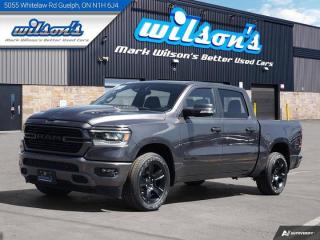 Used 2022 RAM 1500 Sport Crew 4X4 Hemi, GT Package, 3.92, Console Shifter, Leather, 12