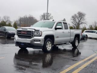 Used 2017 GMC Sierra 1500 SLE Double Cab 4X4, Nav, Heated Seats, Remote Start, Power Seat, Alloy Wheels, Rear Camera & More! for sale in Guelph, ON